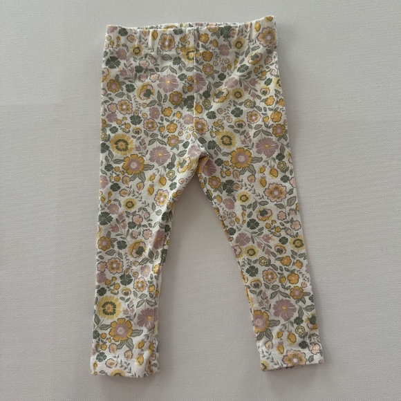 Shabby Chic 3-6 Months Baby Girl Floral Vest Top Pants Set Outfit Spring Floral - Picture 6 of 7